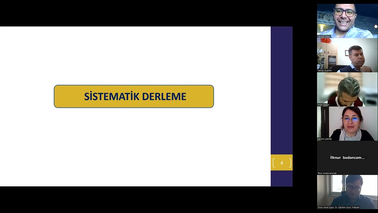 “Literatür Derleme Yöntemleri” Sistematik Derleme, Meta Analiz, Meta Sentez ve Bibliyometrik Analiz