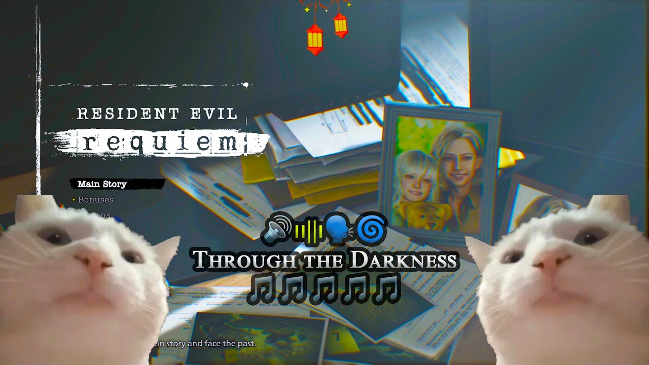 Resident Evil 9 Requiem ✨ Main Menu Theme Music (New Extended) Through the Darkness #re9 #catjam