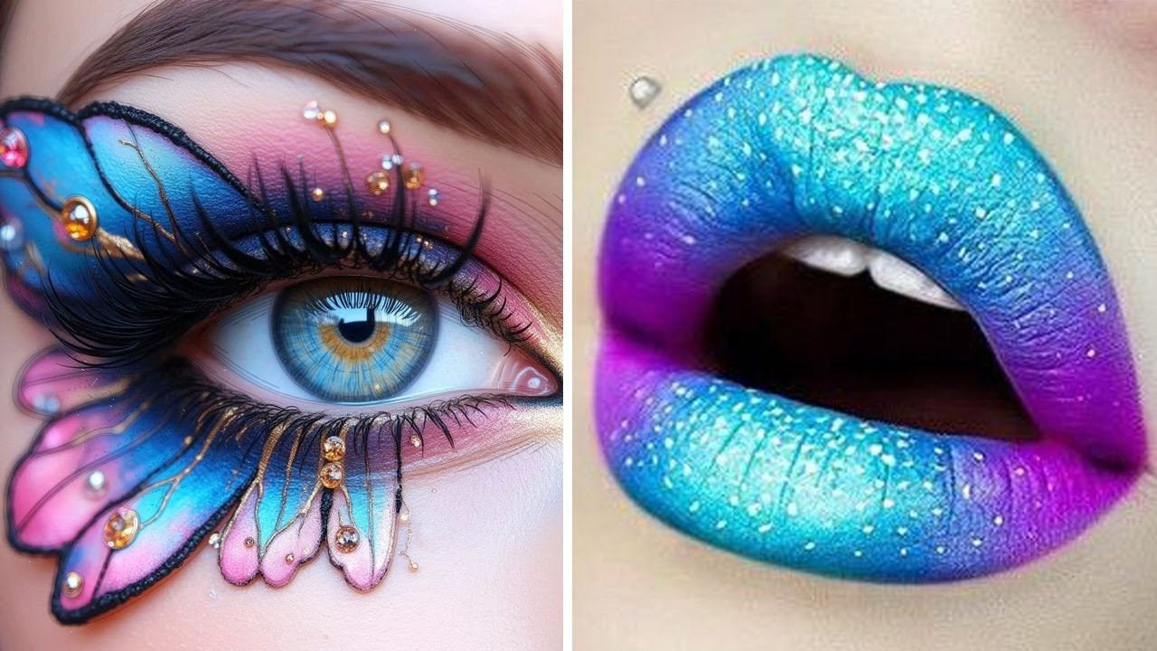 Viral Lip & Eye Looks by Creative Makeup Artists🎨 Candy Inspired Rainbow Makeup Art 2025 💋