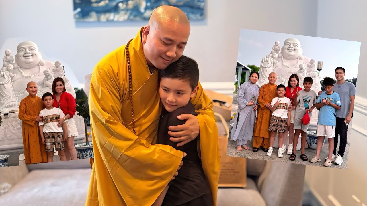 Một duyên lành khi Thiên Từ gặp được Thầy Thích Pháp Hòa và Sư Cô của chùa Tây Phương tại Florida.