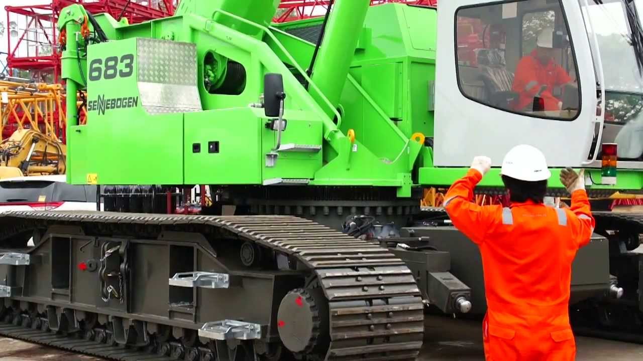 Sennebogen 683 HD Mobilization