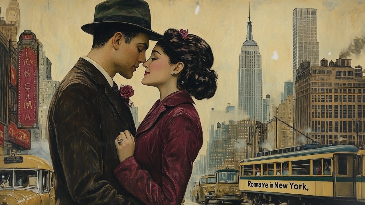 Romance in New York - Relaxing Vintage Music | 1930s - 1940s Relaxing Music | Nostalgic Swing