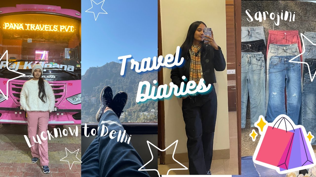 Lucknow to Delhi for shopping 🛍️💖 | Finally my trip started | Miss Khushi Vlogs