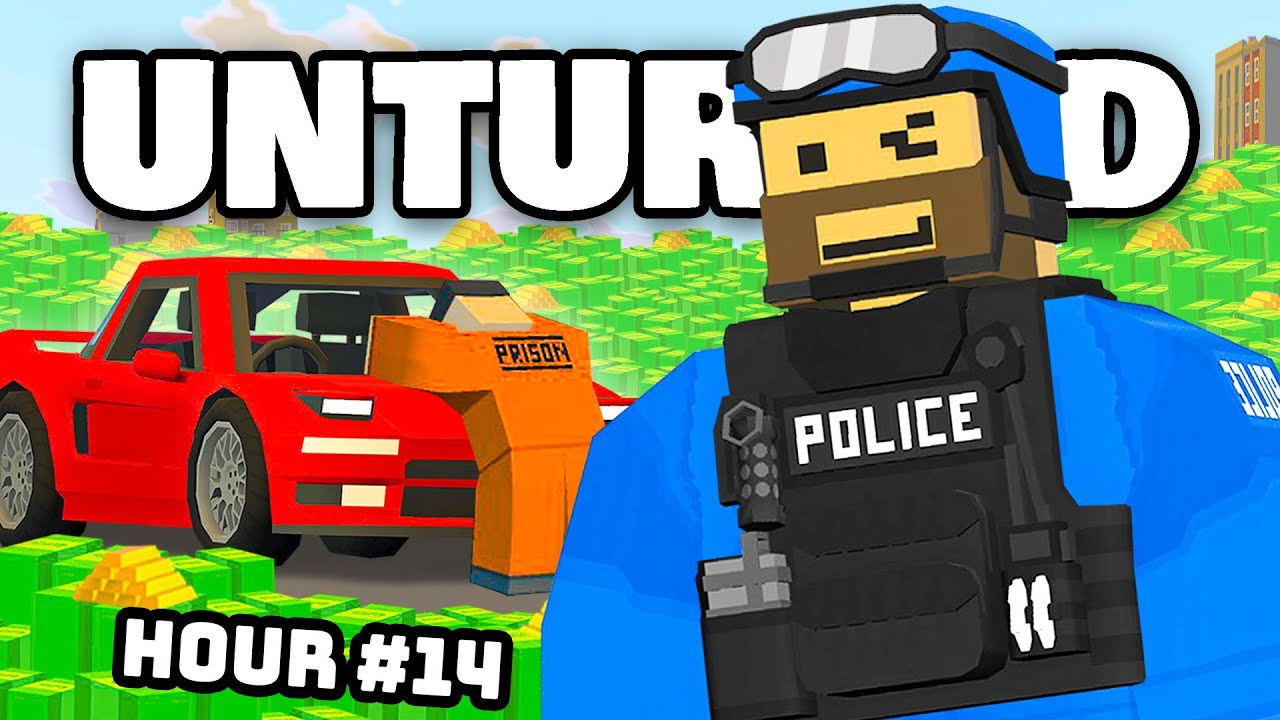 I SPENT 24 HOURS AS A CORRUPT COP IN UNTURNED LIFE RP...