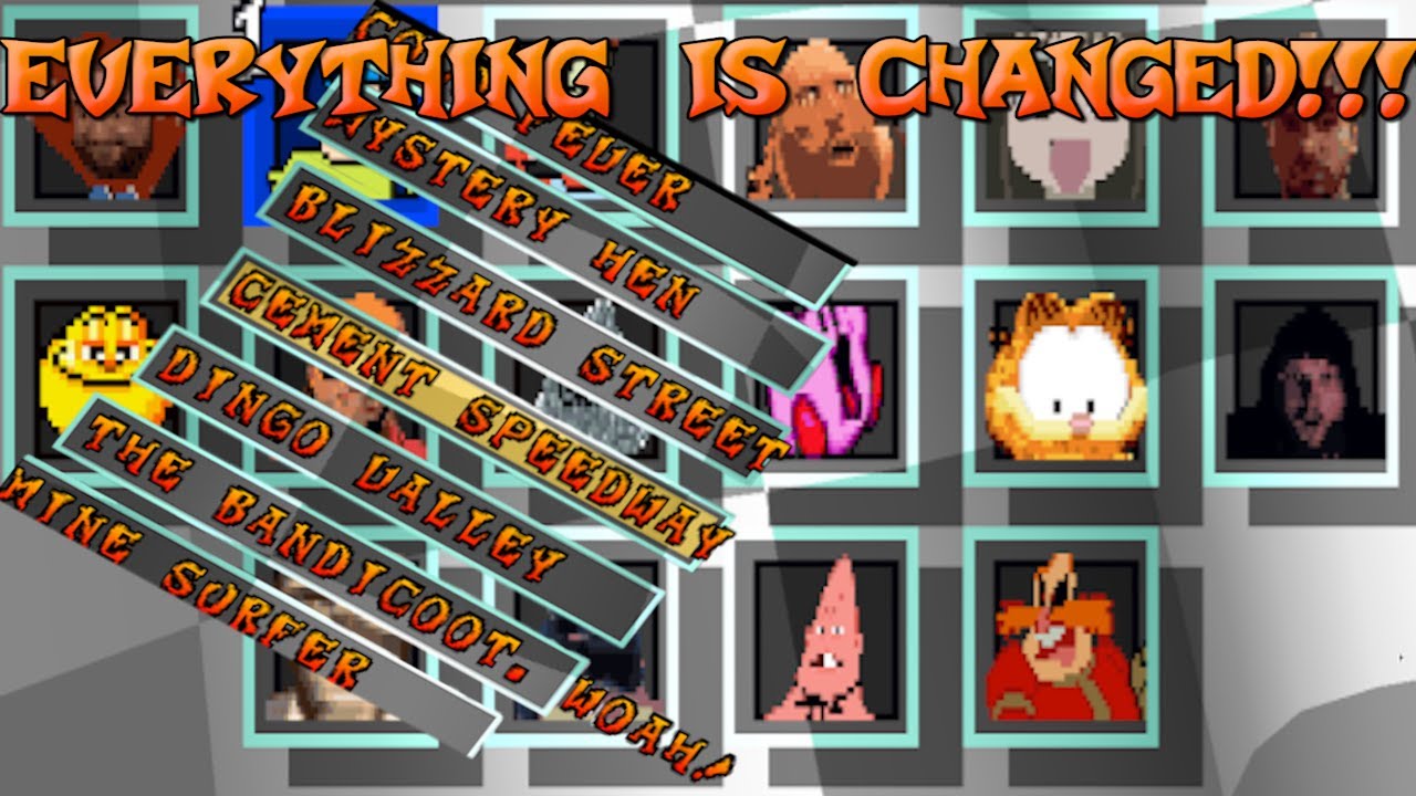 This CTR mod was HILARIOUS!!