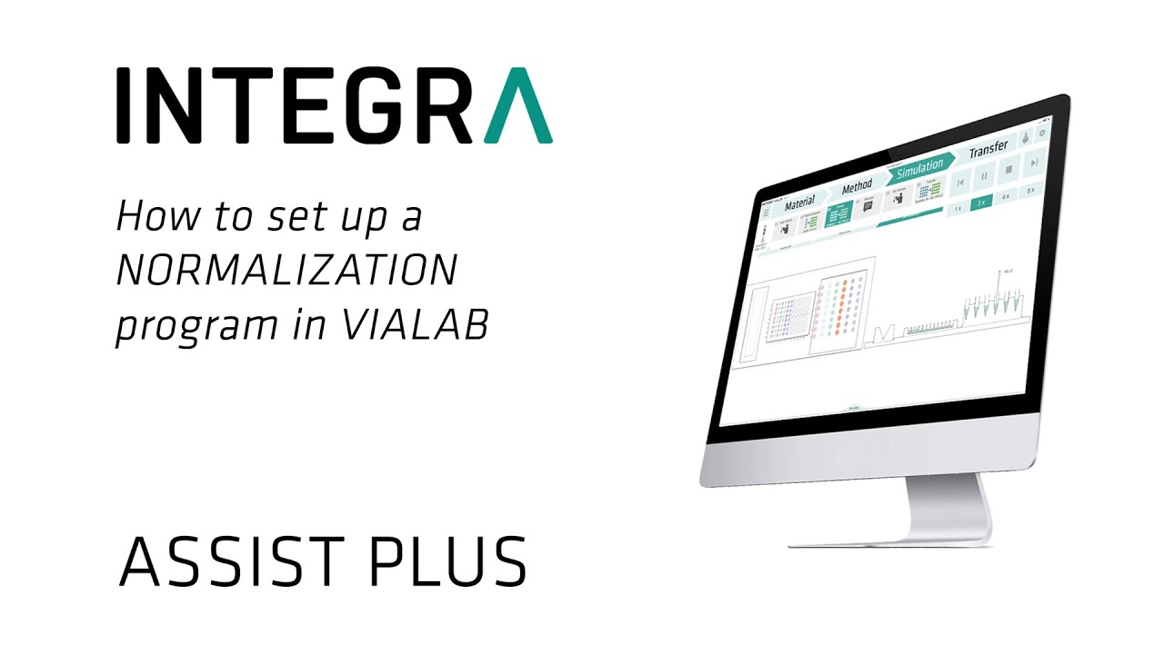 ASSIST PLUS pipetting robot: How to set up a NORMALIZATION program in VIALAB