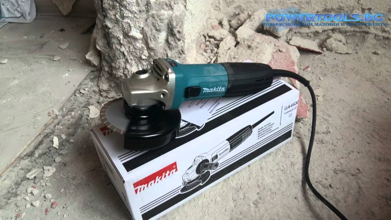 Makita GA4530 Test