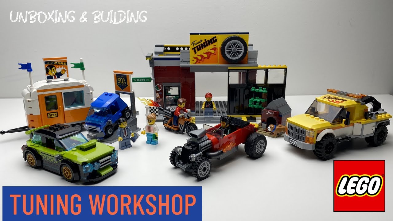 LEGO City Tuning Workshop - 60258 - Stop Motion Build