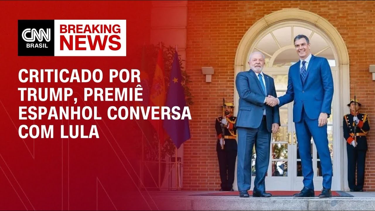 Presidente da Espanha conversa com Lula após ser criticado por Trump | HORA H