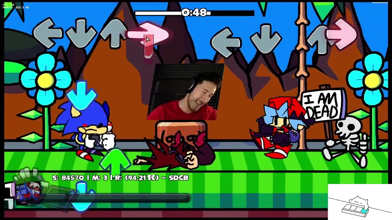 FNF- Party Streamers- EXE Rerun