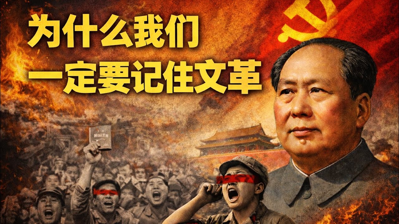 为什么中国人要反复看文革？因为文革是我们中国人最疼痛的苦难史，也是中国共产党的真面目