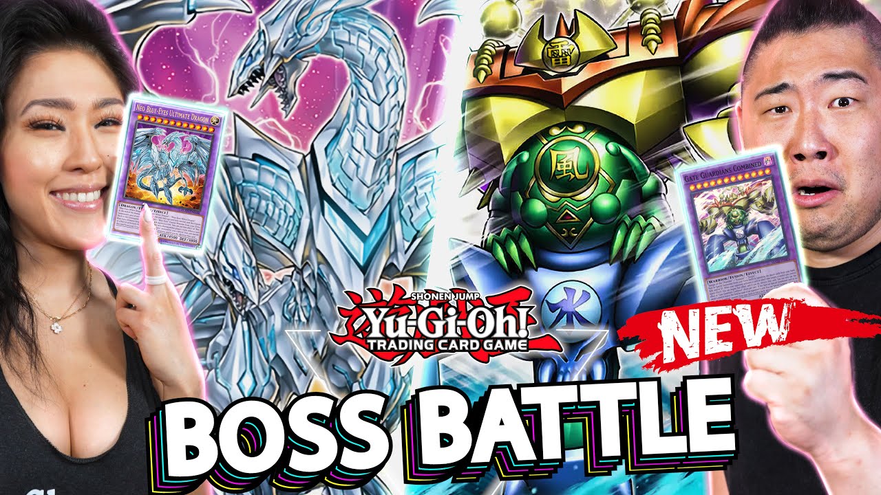 NEW Gate Guardian VS Blue-Eyes! EPIC Boss Battle in Yu-Gi-Oh Master Duel