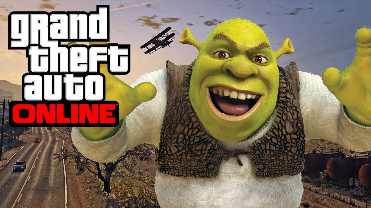 RAGEUX GTA 5 VS SHREK "SHREK 1 et 2"