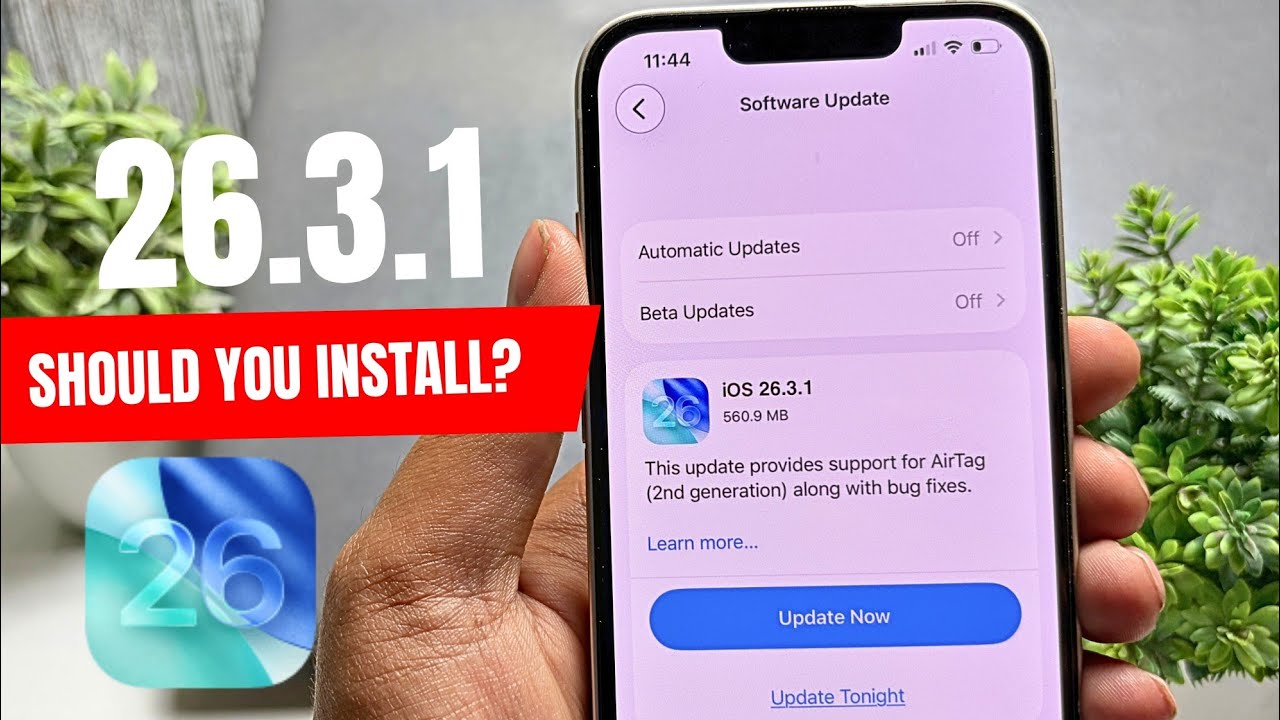 iOS 26.3.1 Update iPhone 13 | iOS 26.3.1 Should You Install? | iPhone me Small Update Karna chahiye?