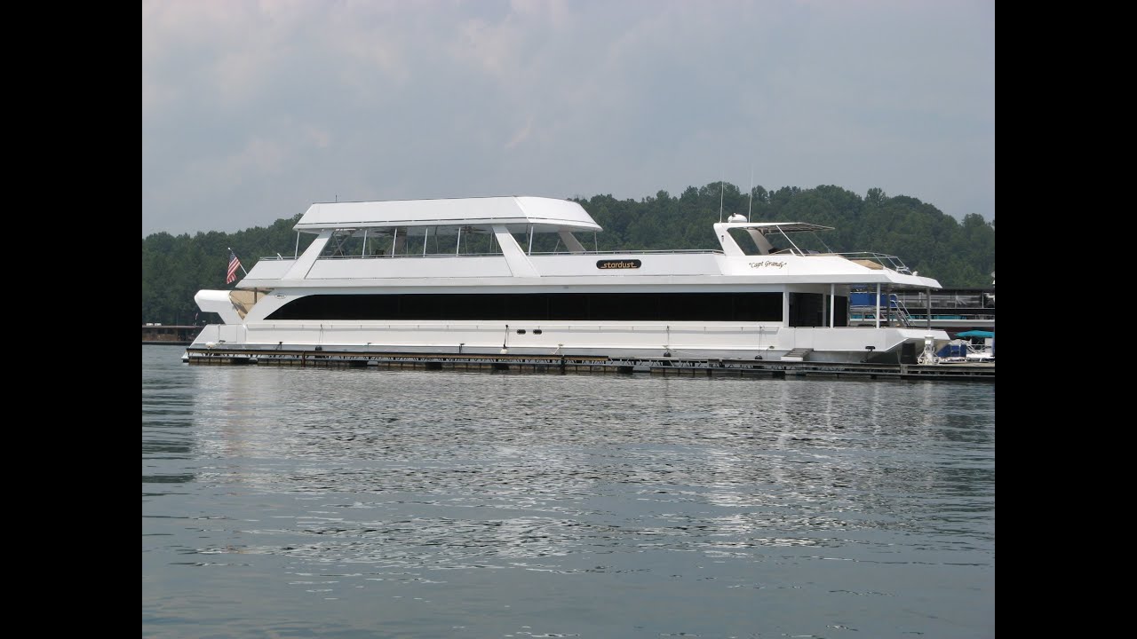 Плавучий дом Stardust 20 x 115WB 2009 года на озере Норрис, штат Теннесси, автор YourNewBoat.com ...