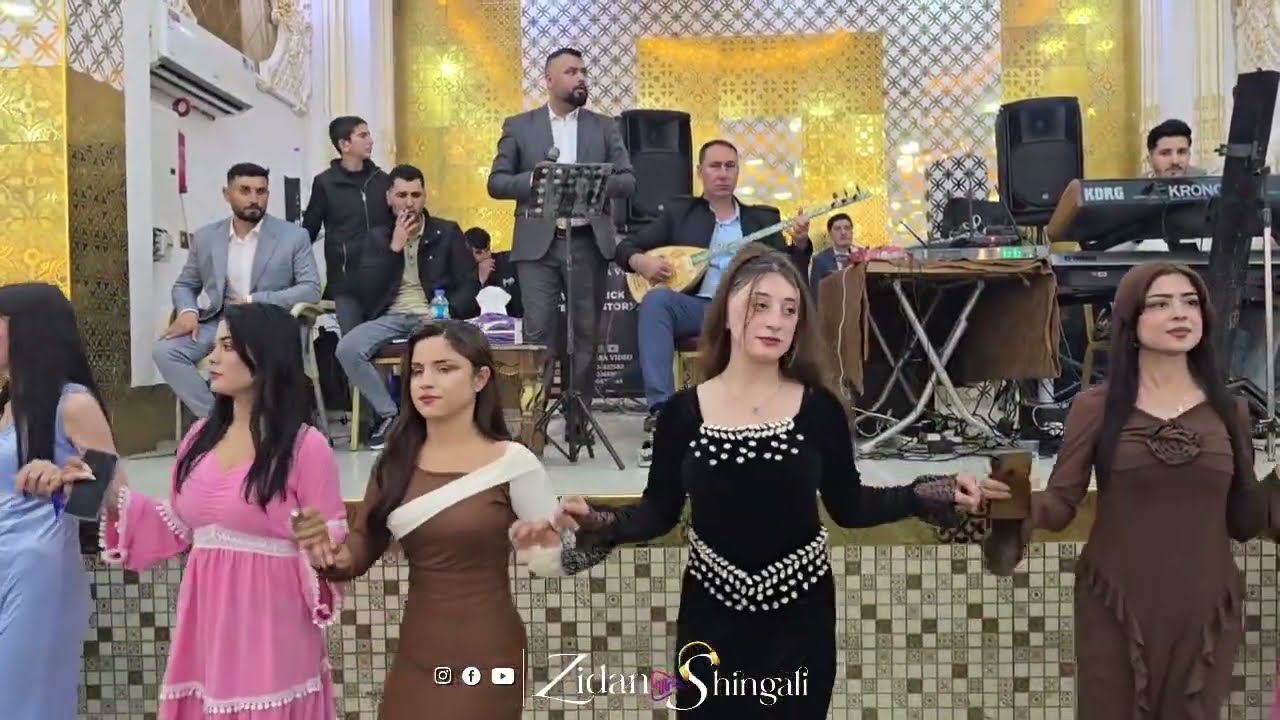 حفلة زفاف مشتاق & جيهان _ زيدان شنكالي في قاعة سنوني 