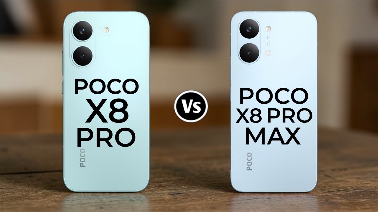 Poco X8 Pro Vs Poco X8 Pro Max