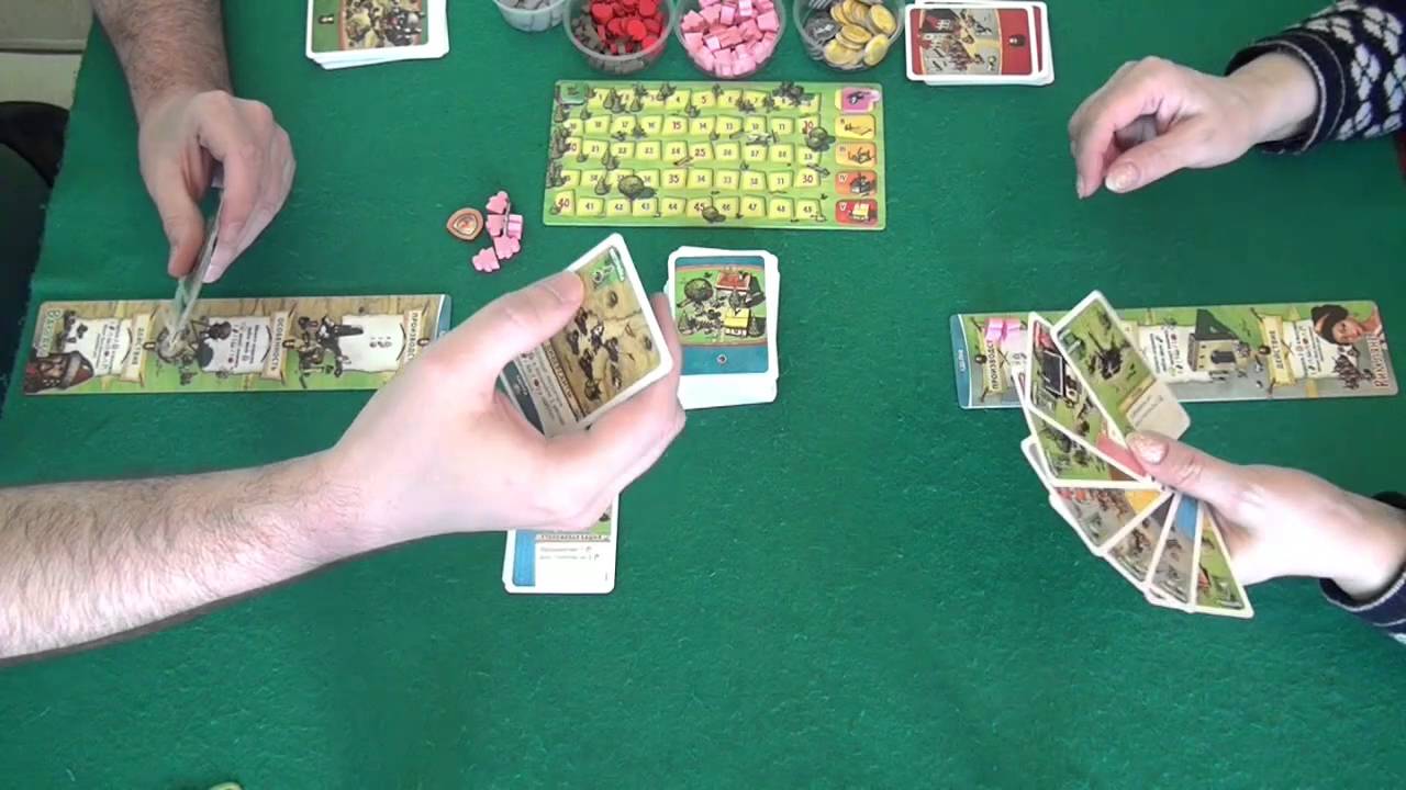 Поселенцы - играем в настольную игру, board game Imperial Settlers