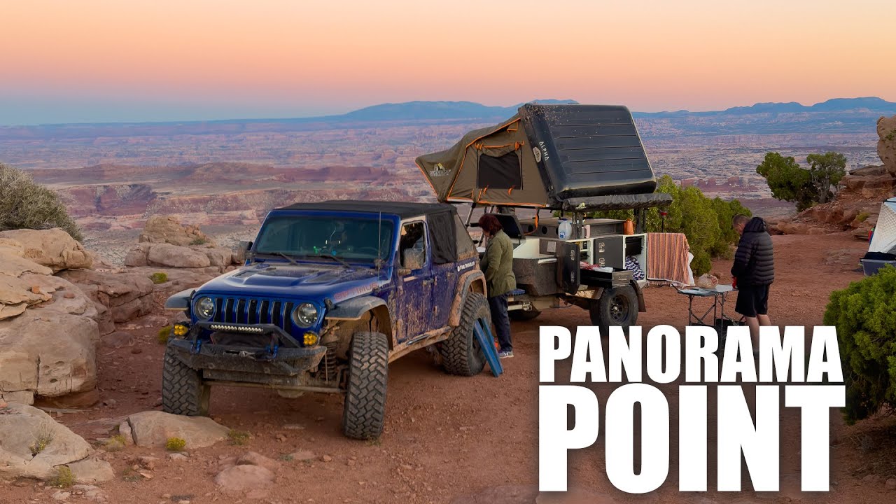 Jeep Overlanding Canyonlands: Epic Clifftop Camp at Panorama Point