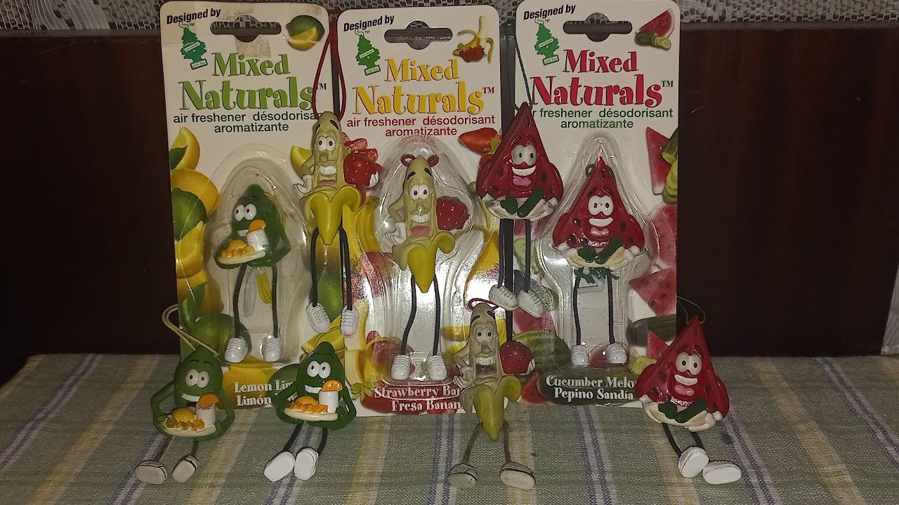 Mixed Naturals! Серия некогда очень популярных ароматизаторов! Обзор!