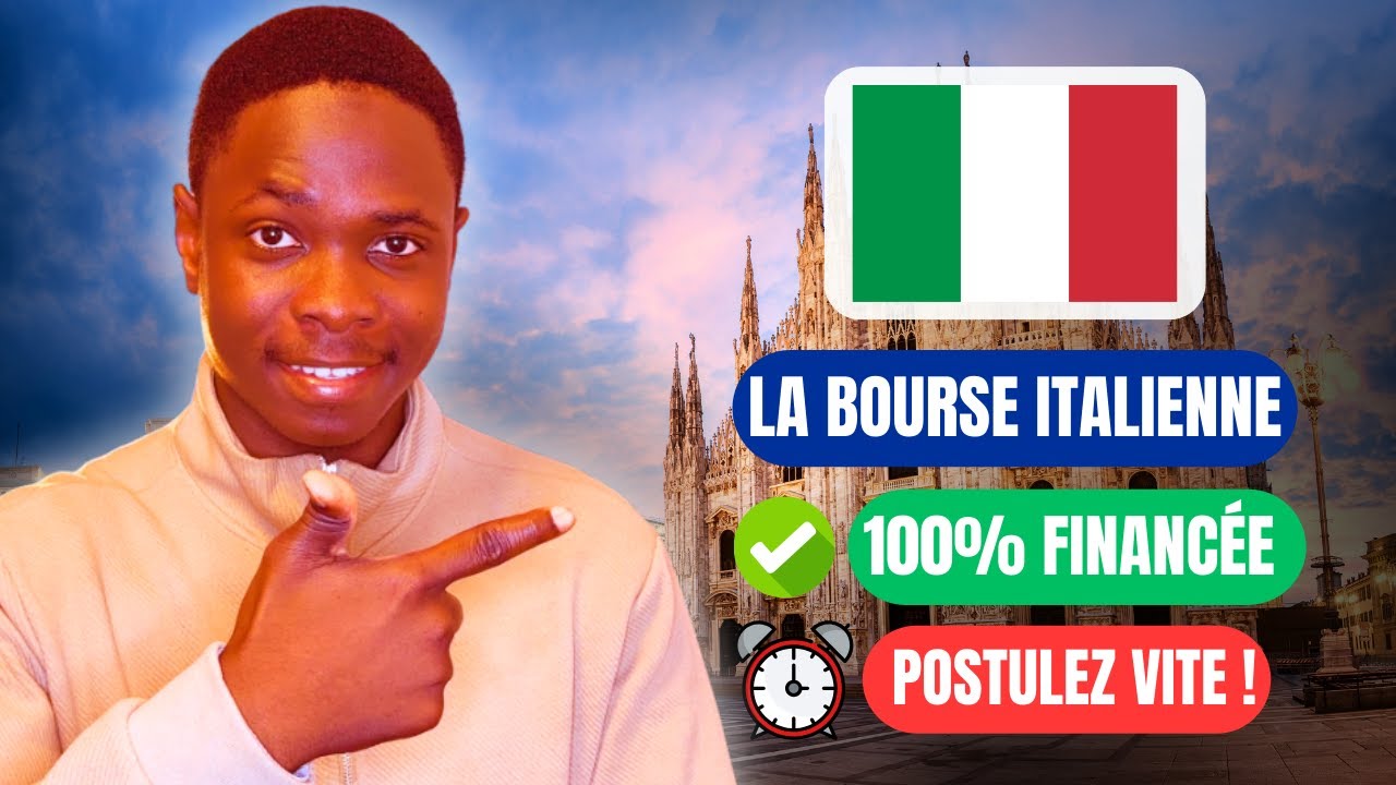 BOURSES D'EXCELLENCE 100% FINANC&Eacute;ES pour &eacute;tudier en Italie en 2025 !