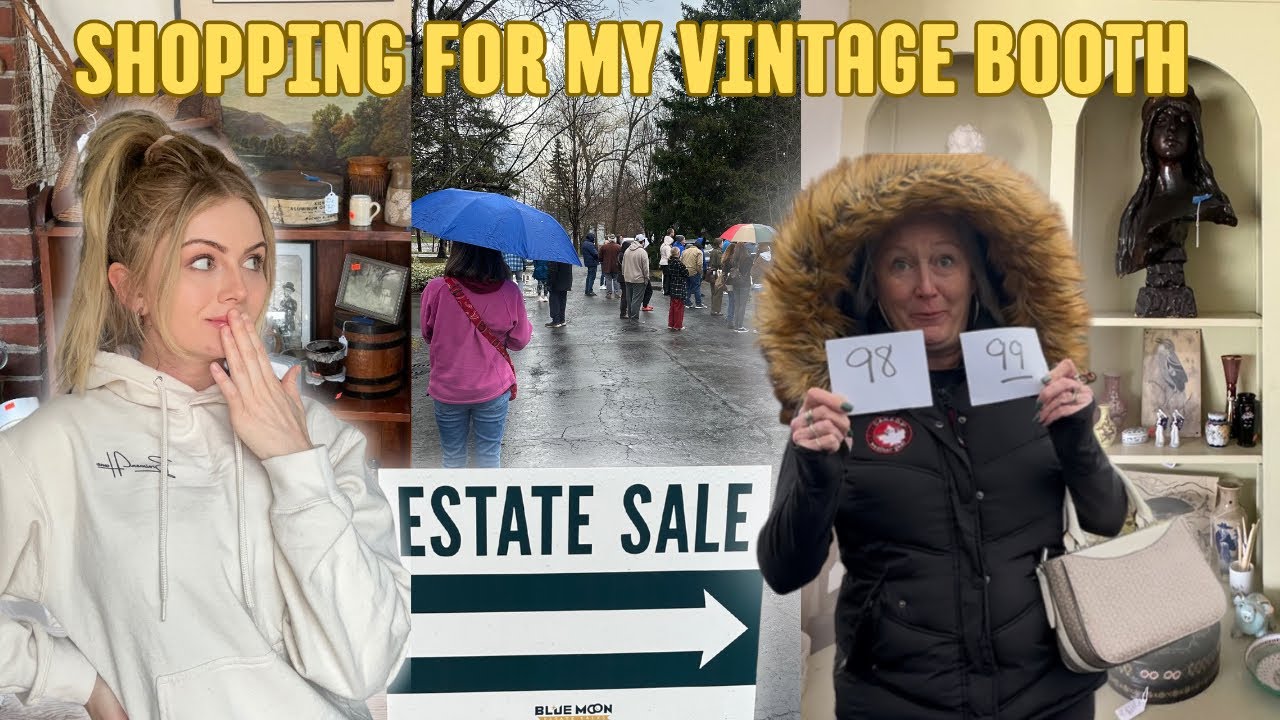 MASSIVE Estate Sale | HAUNTED?! | Worth the wait!