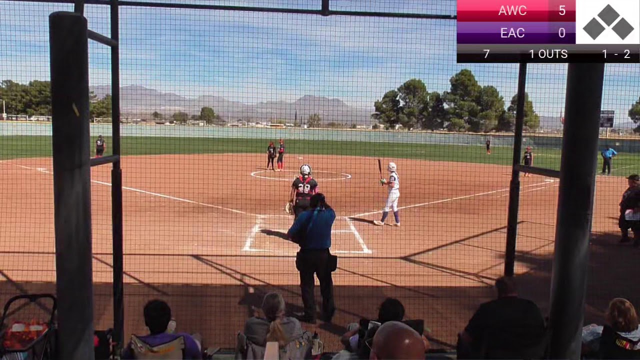 EAC Softball vs AWC Game 1