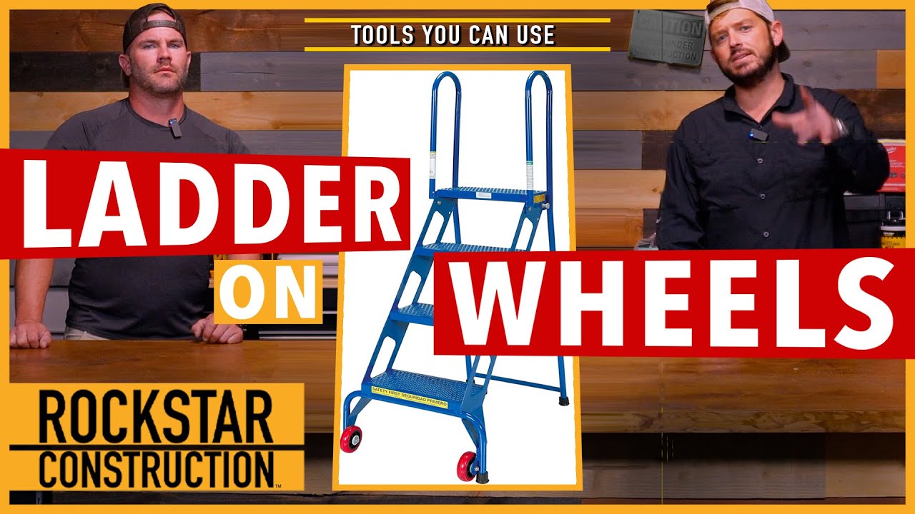 Rolling Ladder Stairs | Tools You Can Use | TYCU-0057-V06E07