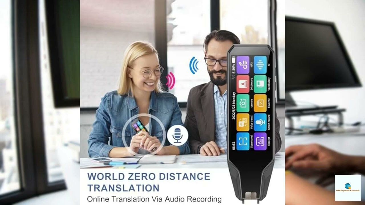 Review - ConBlom Scan Reader Pen, 112 Languages Scan Translator Pen, Smart Reading Pen fo