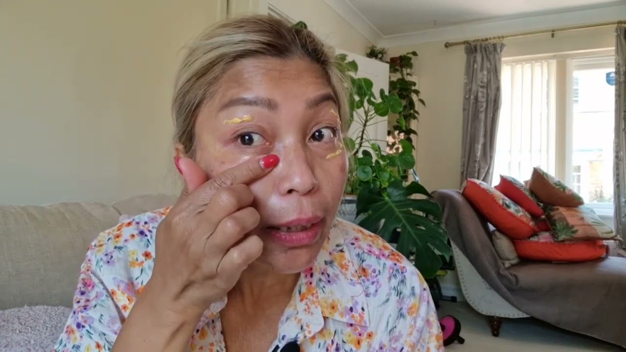 Update Eye cream from Garnier vitamin C for dark under eye or wrinkles