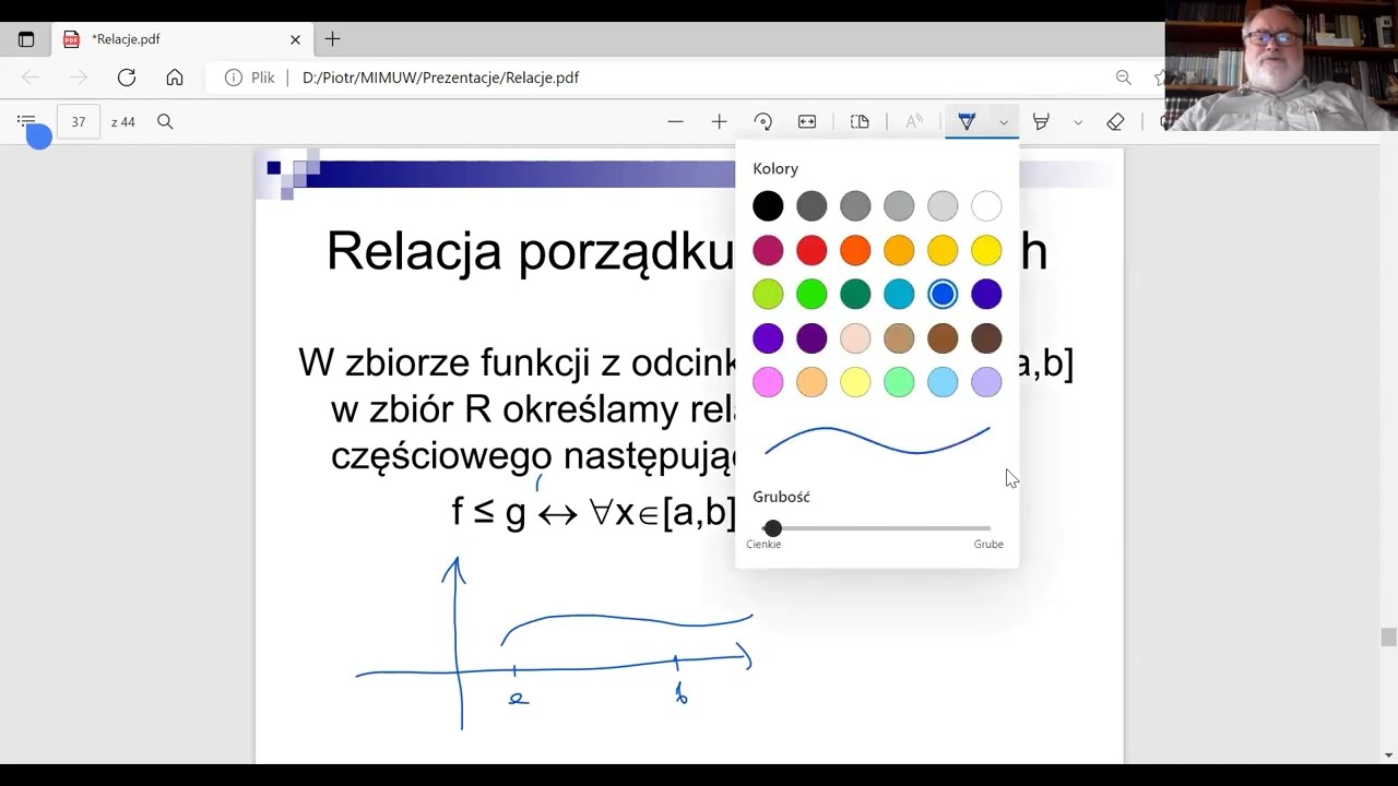 [6] Relacje i funkcje – kontynuacja; Indukcja matematyczna (PCh)