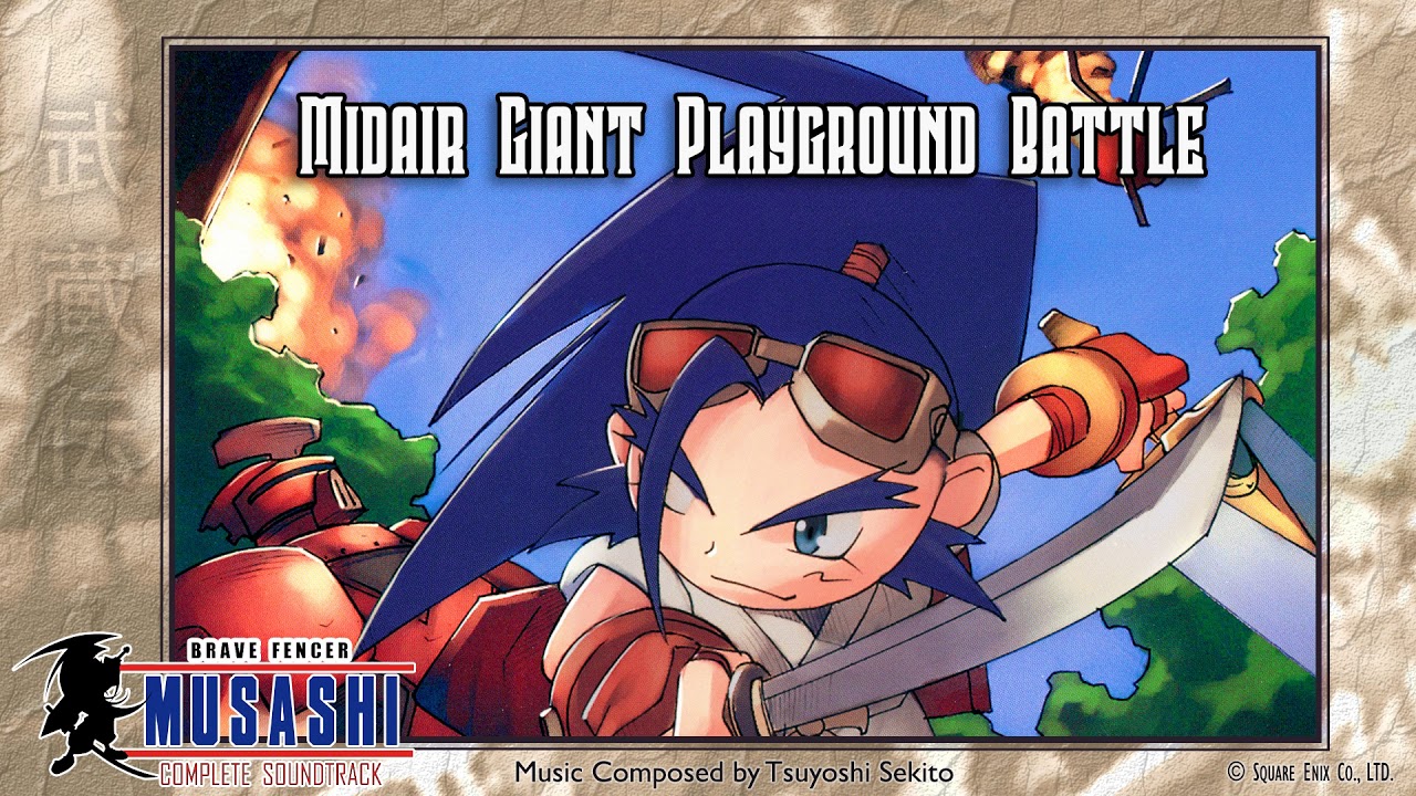 Midair Giant Playground Battle | Brave Fencer Musashi OST
