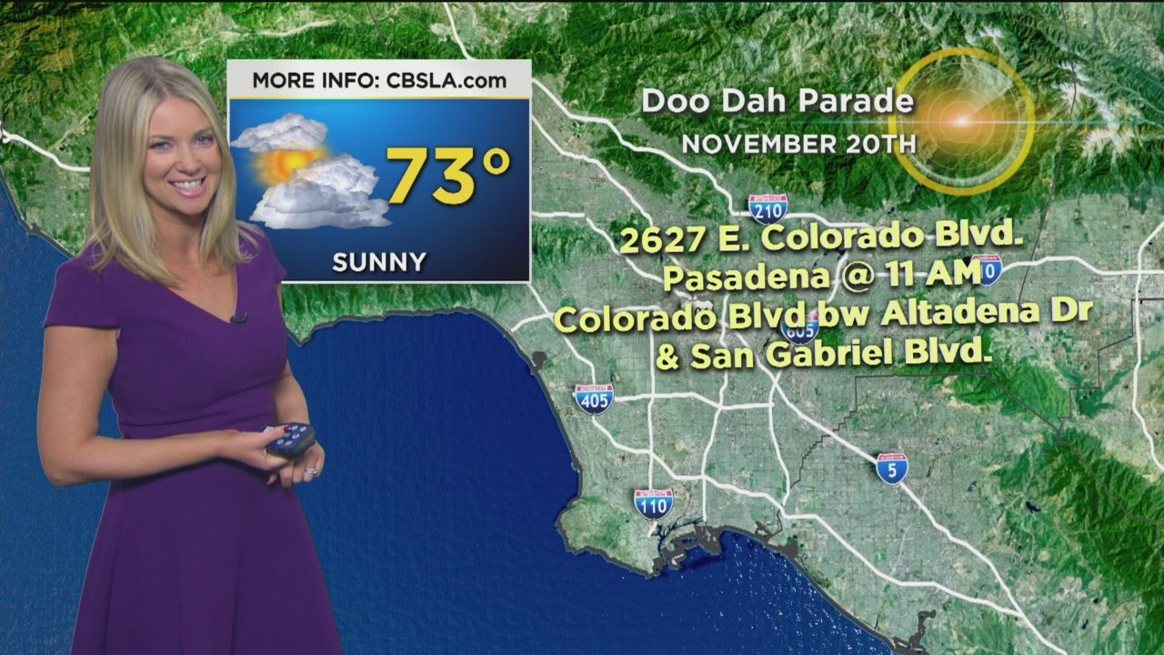 Evelyn Taft's Weather Forecast (Nov. 17)
