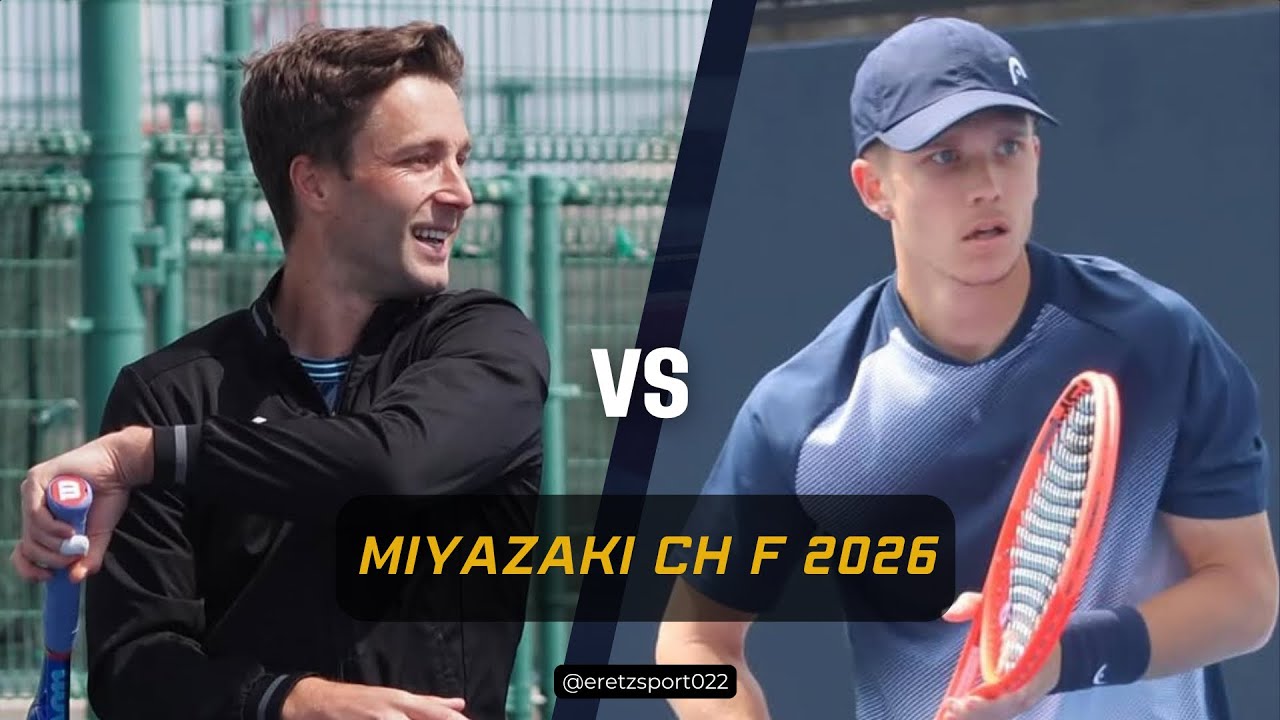 Miyazaki Challenger 2026 F: Liam Broady vs. Harry Wendelken [7] Condensed Match