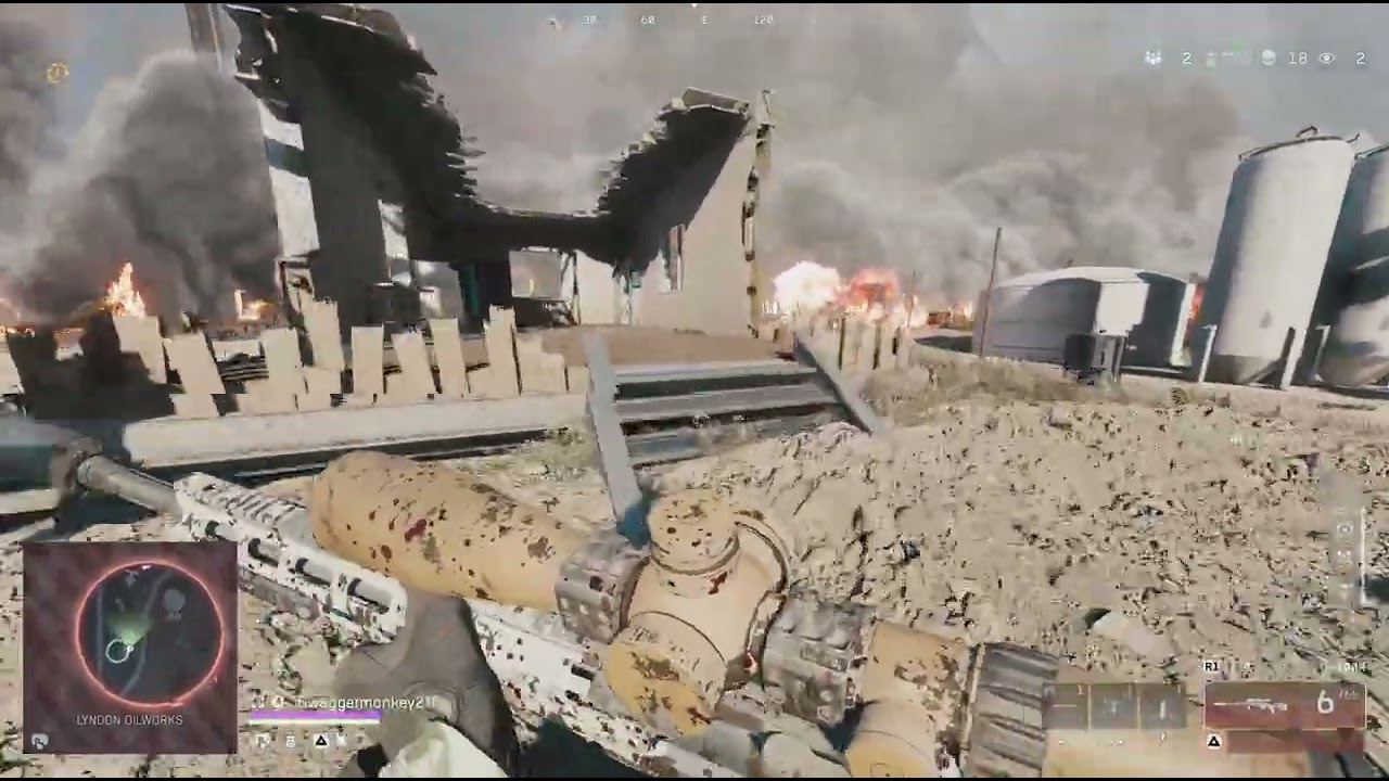 The end of a 24 kill win BF6 