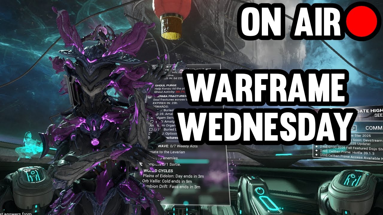 Warframe Wednesday the Live Episode | Warframe Wednesday # 11