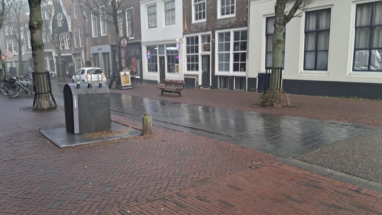Onderweg naar het centrum van Middelburg