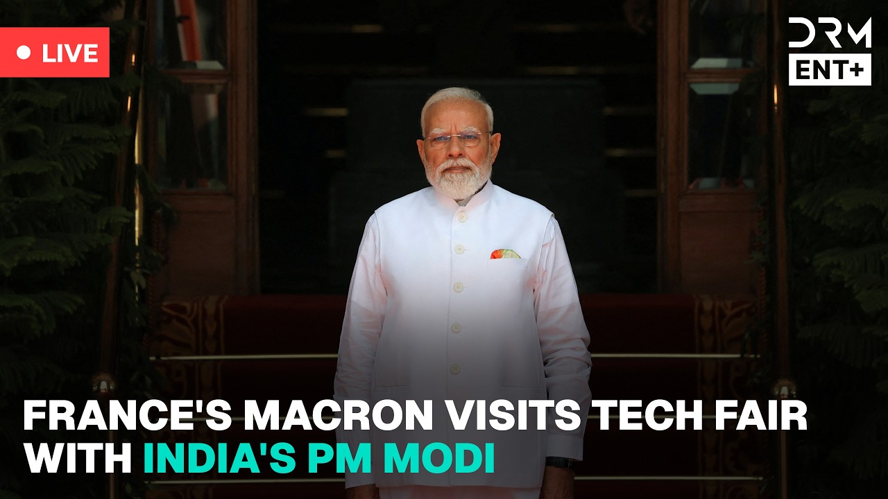 🔴LIVE: Macron & Modi Together in Paris! Vivatech 2026 Tech Fair LIVE | AC1Y