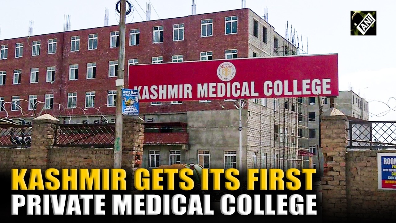 Kashmir&rsquo;s first private medical college boosts hope for better medical education and healthcare