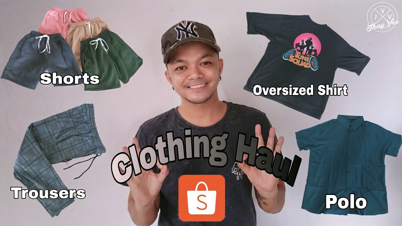 SHOPEE Clothing Haul | Affordable Clothes 💸| Oversized Shirts, Cargo Pants, Shorts, Polo, Trousers