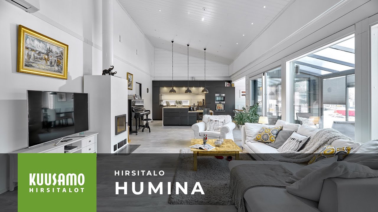 Hirsitalon sisustus: Katso, miten sisustus viimeistelee talon tunnelman - Hirsitalo Humina