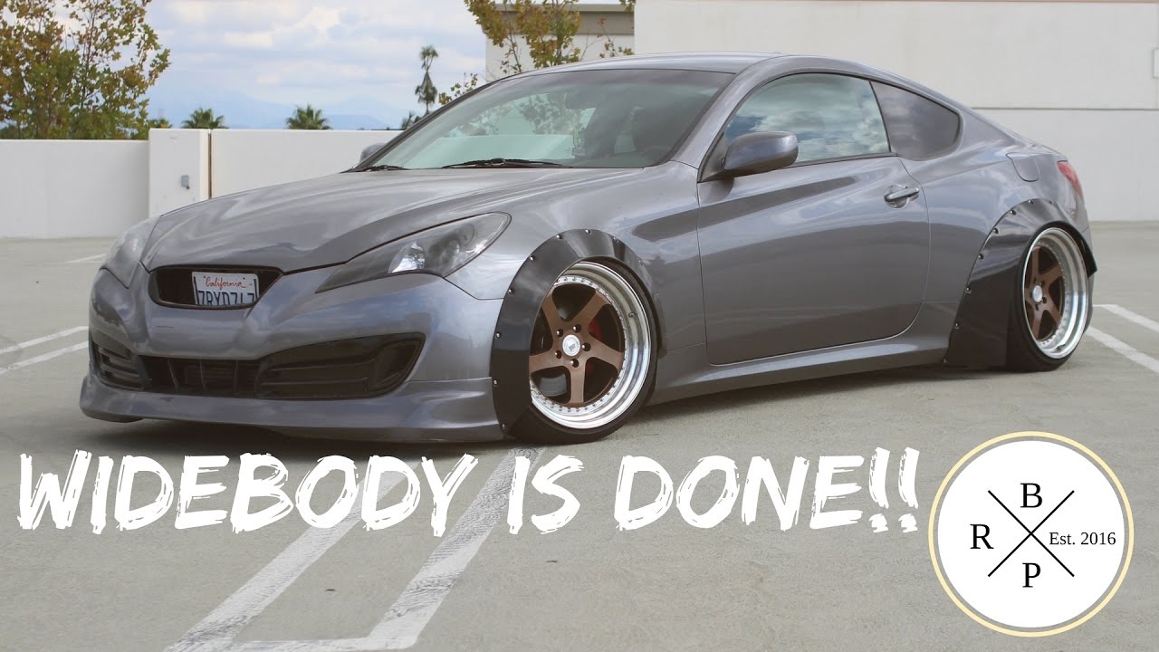 Spacers/Adapter Installation, and Widebody Fender Flares done!!! (pt4)