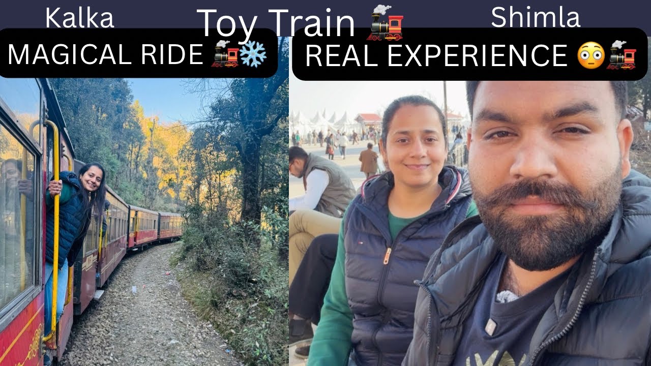 Kalka to Shimla Toy Train 🚂 | Worth It or Just Overhyped? 🤔 🚂 #exploreindia #viral #travel #shimla 