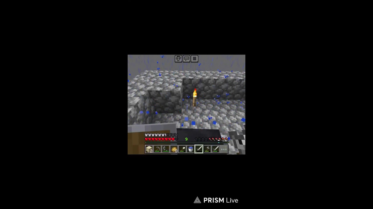 playing Minecraft live 