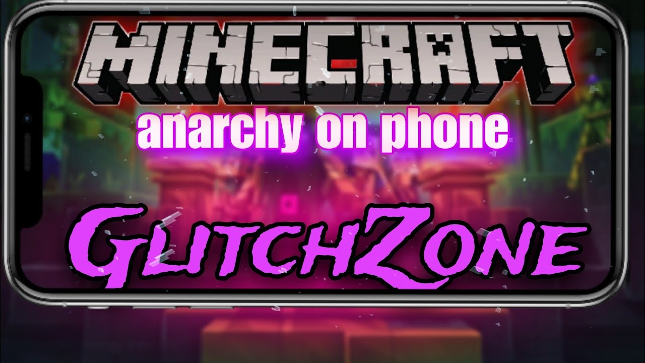 майнкрафт анархия на телефон 1.20 GlitchZone