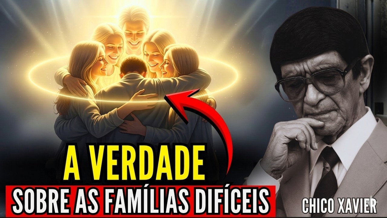 Chico Xavier Revela o Mistério Espiritual por Trás das Famílias Difíceis – Você Vai Se Surpreender