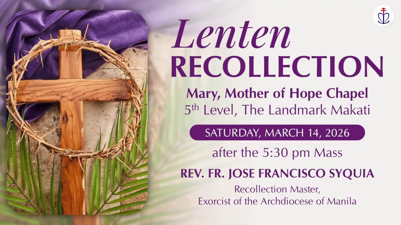 March 14, 2026 | Saturday of the Third Week of Lent