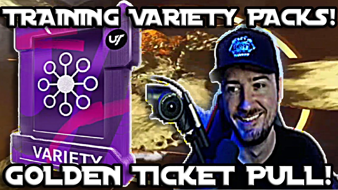 *GOLDEN TICKET PULL* TRAINING VARIETY PACK OPENING IN MADDEN 21! THE BEST PACK IN MADDEN! MADDEN 22