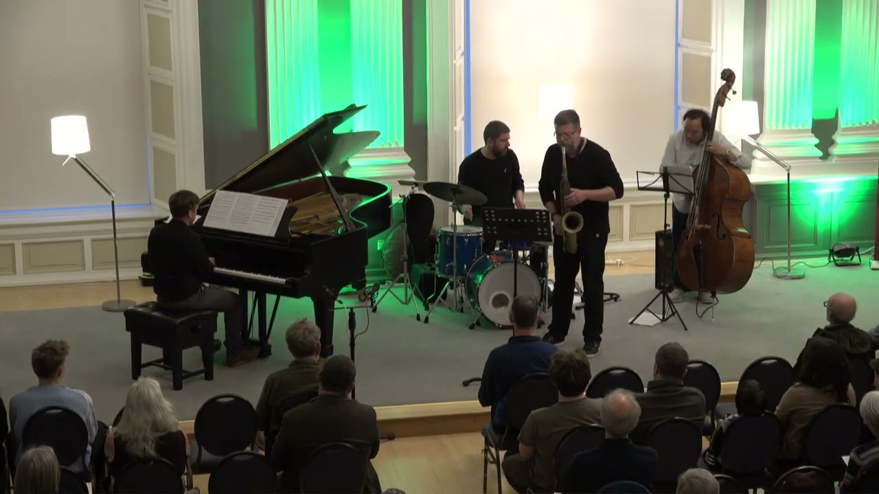 Phill Collins Jazz Quartet plays live  'Kant Chant' at City Hall , Waterford, Irl on 11-09-2025
