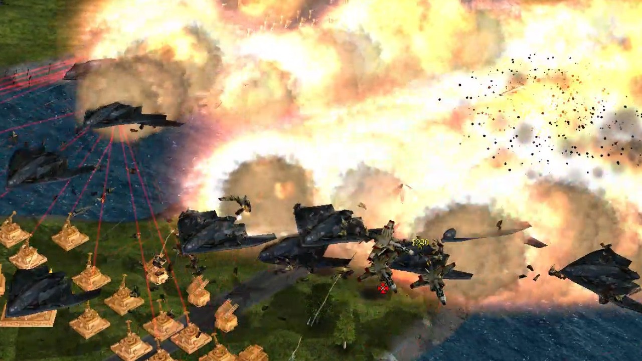 Аврора: ядерная бомба против ВВС США! C&C Generals Zero Hour Apocalyptic 2.2